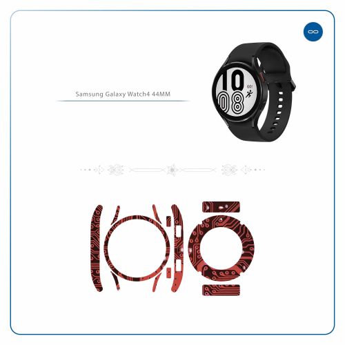 Samsung_Watch4 44mm_Red_Printed_Circuit_Board_2